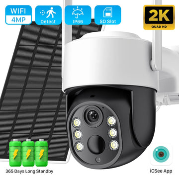 Smart Wireless Solar Surveillance Camera