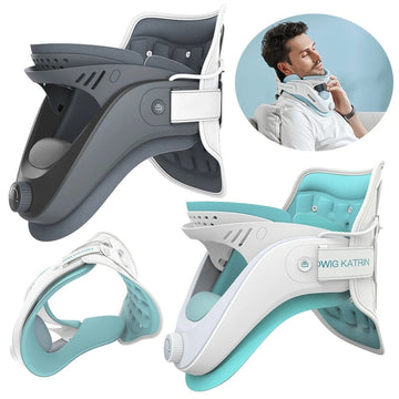 Neck Support Brace for Pain Relief – Cervical Traction Device for Spondylosis, Posture & Sleeping – Comfortable & Adjustable Neck Collar