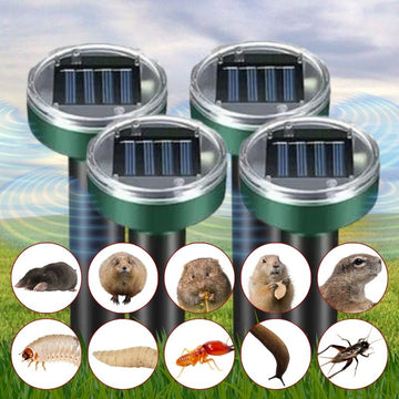 Infrared Solar Powered Underground Repellent
